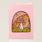 Pisces Mushroom Stationery Card Gallery Image 2