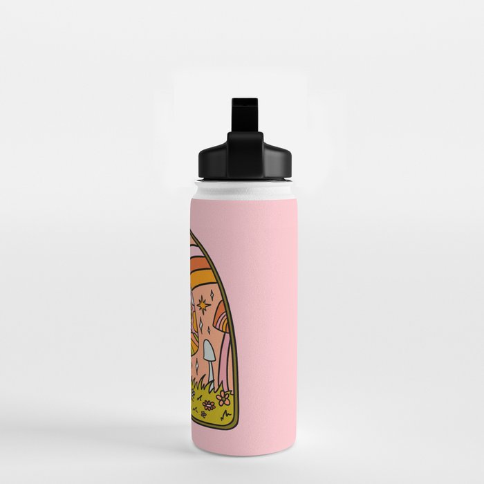 Pisces Mushroom Water Bottle Gallery Image 2