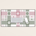 Holiday Nordic Warmth Desk Mat Gallery Image 1