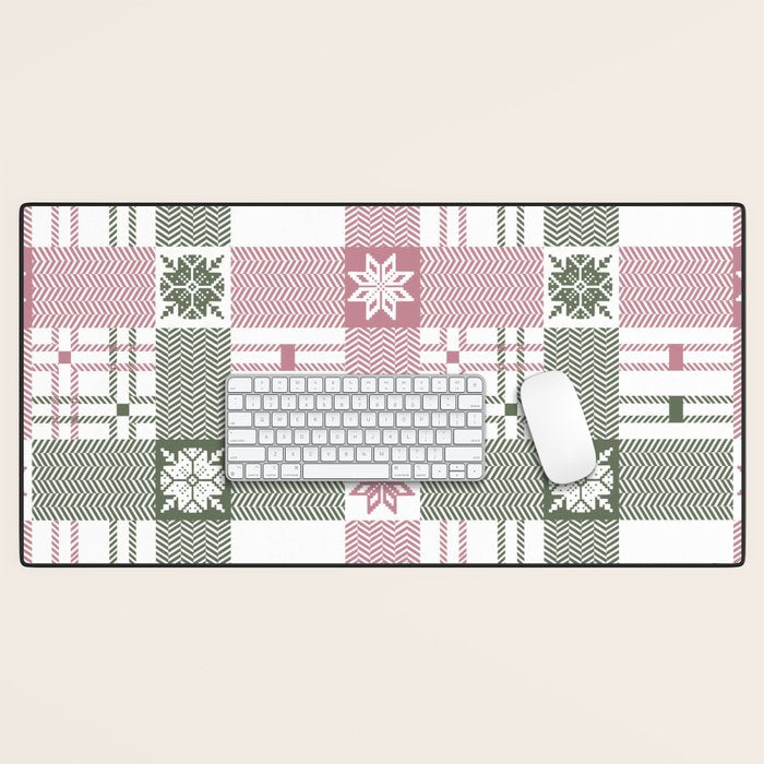 Holiday Nordic Warmth Desk Mat Gallery Image 1