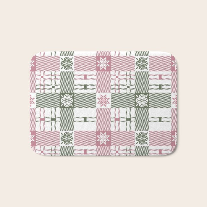 Holiday Nordic Warmth Bath Mat Gallery Image 1