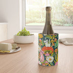 Kittens & Shrooms - Electric on Navy Wine Chiller Gallery Image 4