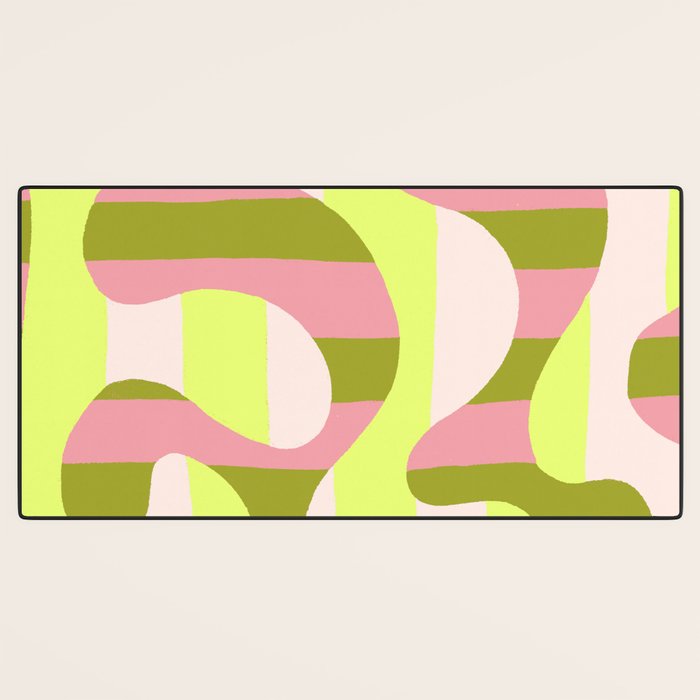 Watermelon Curve Desk Mat Gallery Image 3