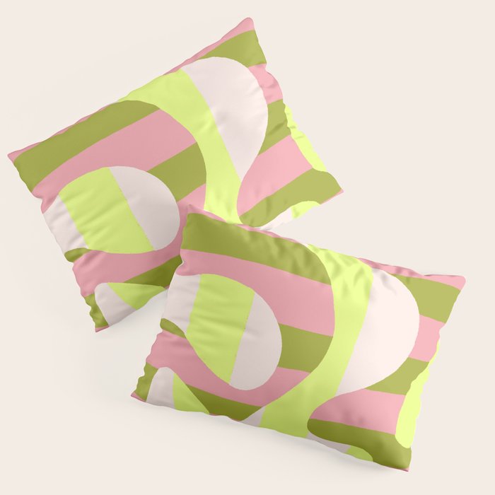 Watermelon Curve Pillow Sham Gallery Image 3
