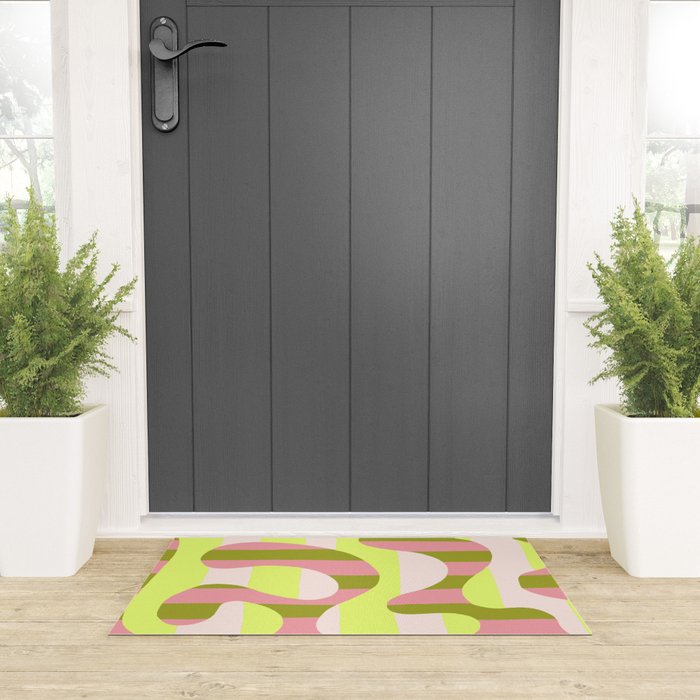 Watermelon Curve Welcome Mat Gallery Image 3