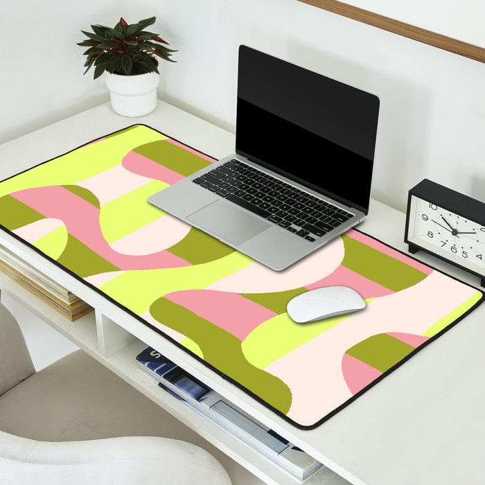 Watermelon Curve Desk Mat Gallery Image 2
