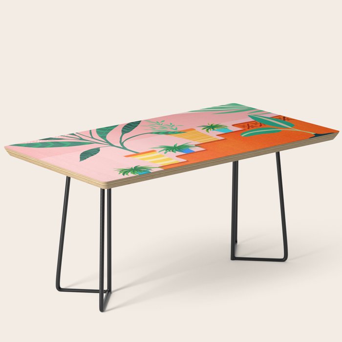 Costa Rica Poolside Landscape Coffee Table Gallery Image 1