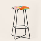 Costa Rica Poolside Landscape Stool Gallery Image 1