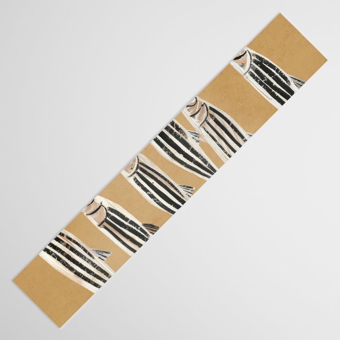 Minimal Fish Study Table Runner Gallery Image 3