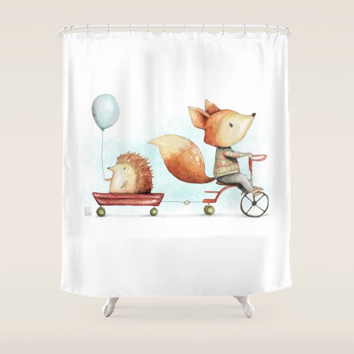Best Friends Shower Curtain Gallery Image 1