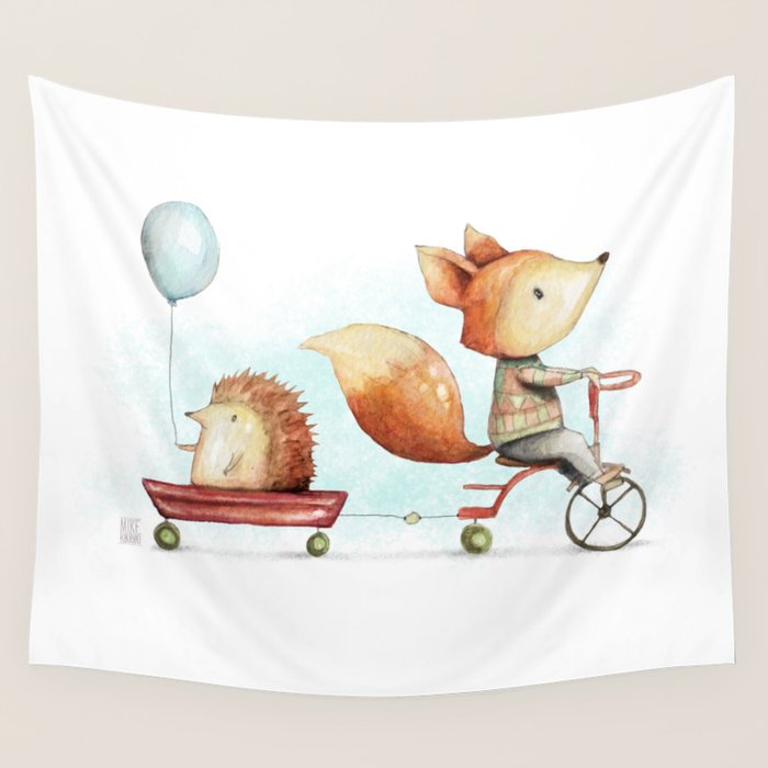 Best Friends Wall Tapestry Gallery Image 1