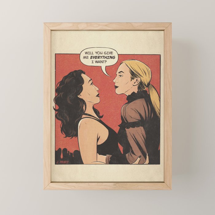 everything I want Mini Art Print Gallery Image 1