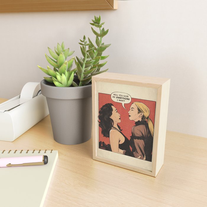 everything I want Mini Art Print Gallery Image 2