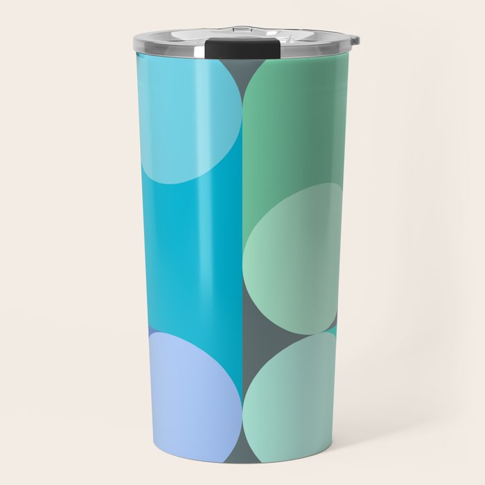 Modern Geometric 87C Travel Mug Gallery Image 1