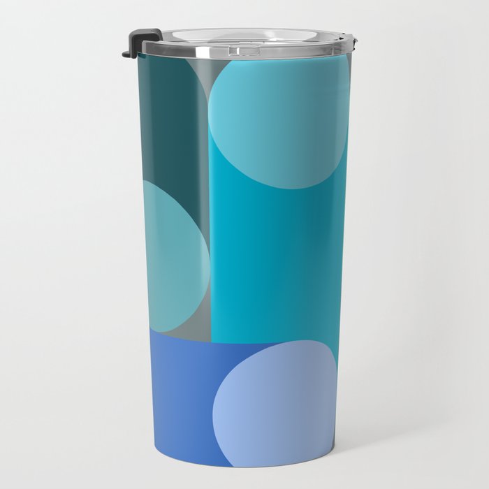 Modern Geometric 87C Travel Mug Gallery Image 3