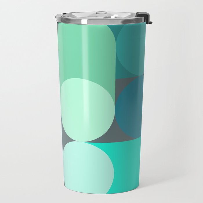 Modern Geometric 87C Travel Mug Gallery Image 2