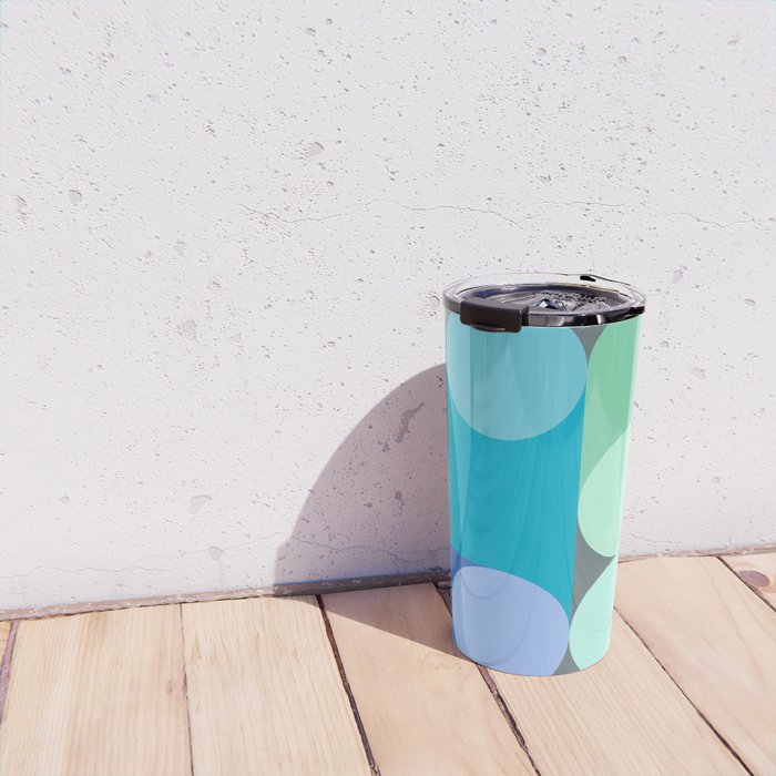 Modern Geometric 87C Travel Mug Gallery Image 4