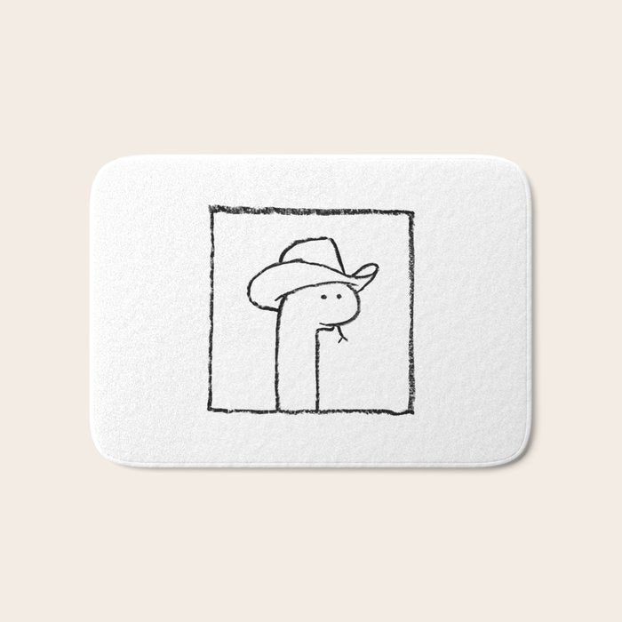 Snake Bath Mat Gallery Image 1