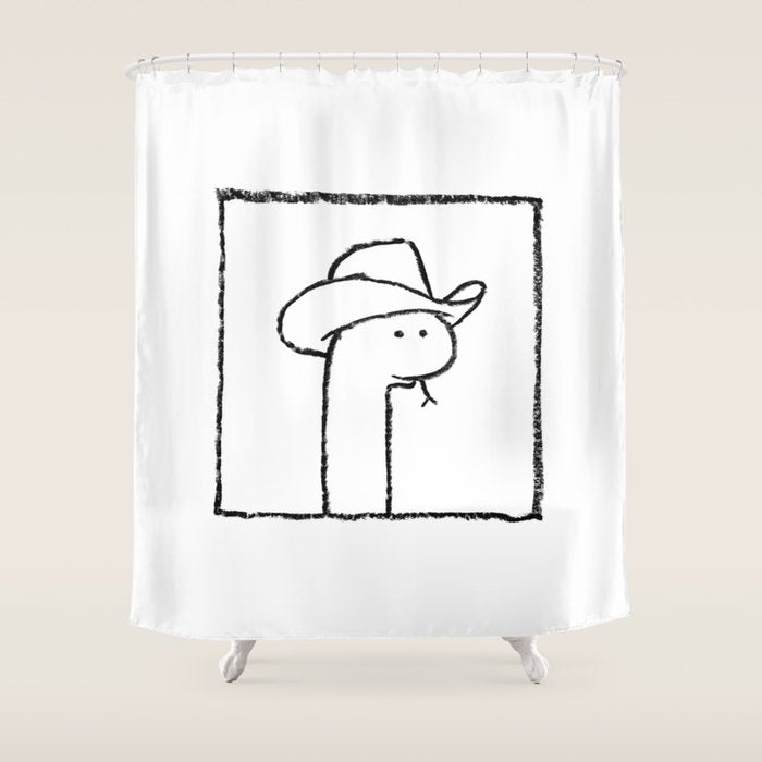 Snake Shower Curtain Gallery Image 1