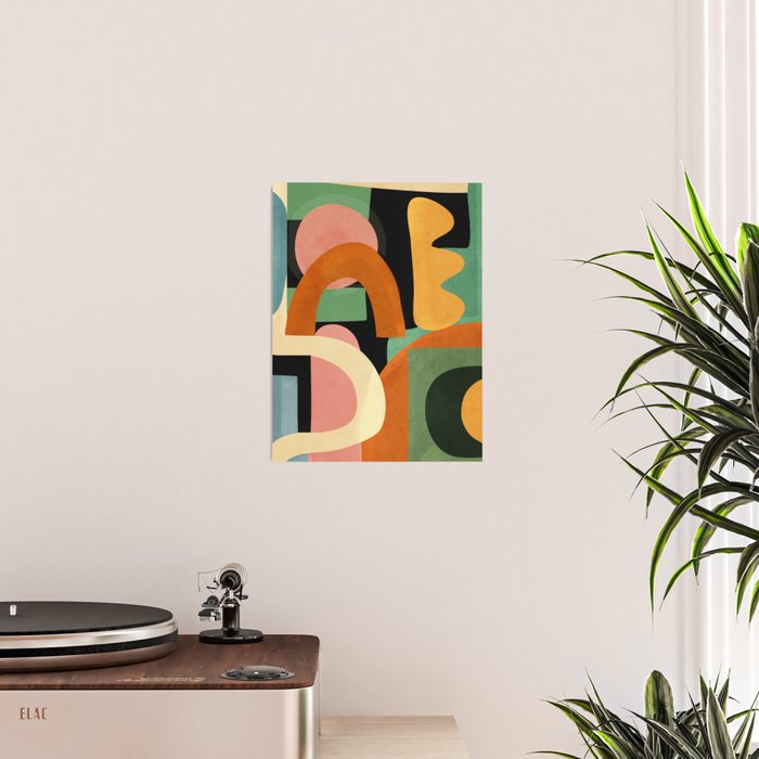 Minimal Modern Abstract 32 Poster Gallery Image 2