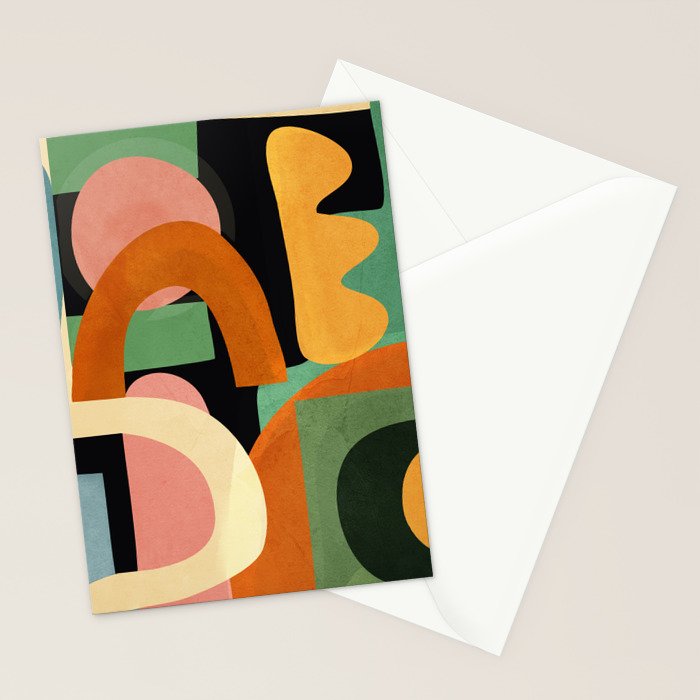 Minimal Modern Abstract 32 Stationery Card Gallery Image 2