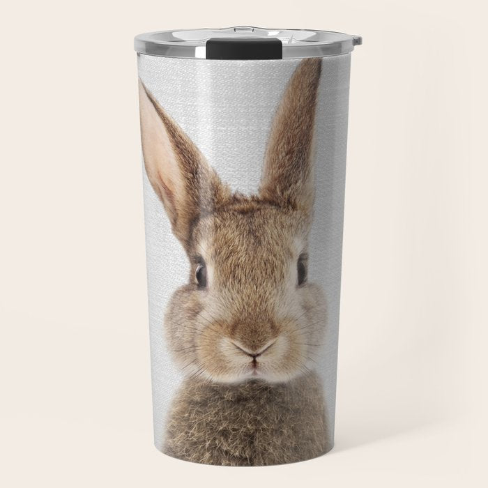 Rabbit - Colorful Travel Mug Gallery Image 1