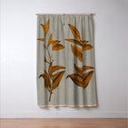 Abstract Art /Minimal Plant 78 Window Curtain Gallery Image 3