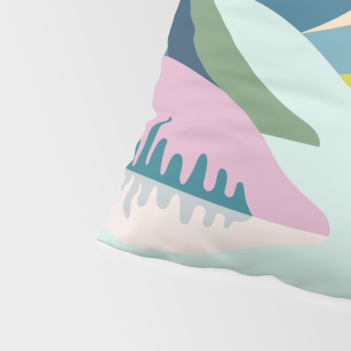 Modern Scenic Mountains  Pillow Sham Gallery Image 4