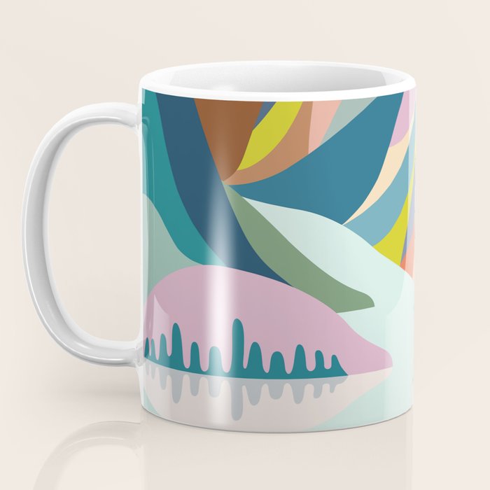 Modern Scenic Mountains  Coffee Mug Gallery Image 3