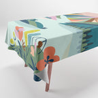 Modern Scenic Mountains  Tablecloth Gallery Image 1