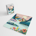 Modern Scenic Mountains  Jigsaw Puzzle Gallery Image 2