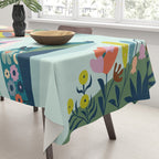 Modern Scenic Mountains  Tablecloth Gallery Image 3