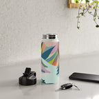 Modern Scenic Mountains  Water Bottle Gallery Image 4