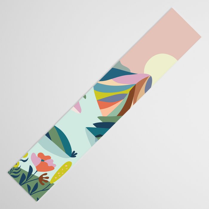 Modern Scenic Mountains  Table Runner Gallery Image 3