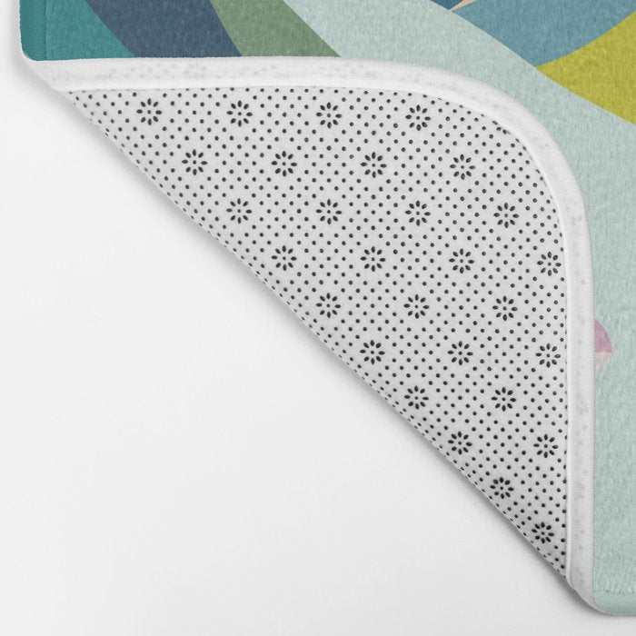 Modern Scenic Mountains  Bath Mat Gallery Image 2