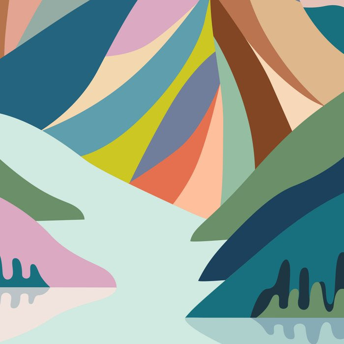 Modern Scenic Mountains  Coffee Mug Gallery Image 2