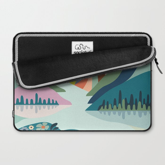 Modern Scenic Mountains  Laptop Sleeve Gallery Image 2