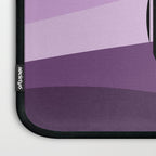  Retro Abstract And Geometric Shapes Purple, Mustard Yellow, Pink, Black Laptop Sleeve Gallery Image 3
