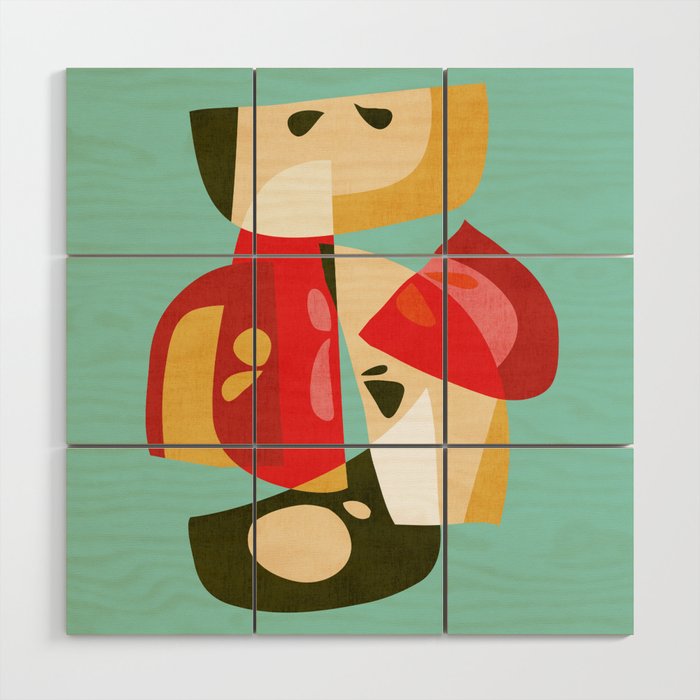 Apple Slices Wood Wall Art Gallery Image 1