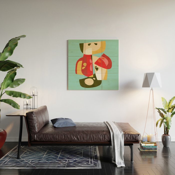 Apple Slices Wood Wall Art Gallery Image 2