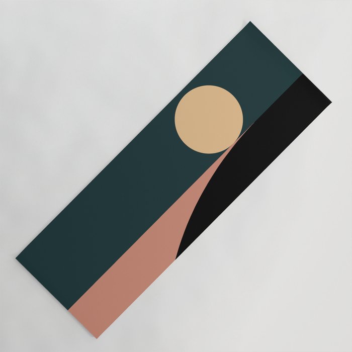 Simplistic Landscape X Yoga Mat Gallery Image 1
