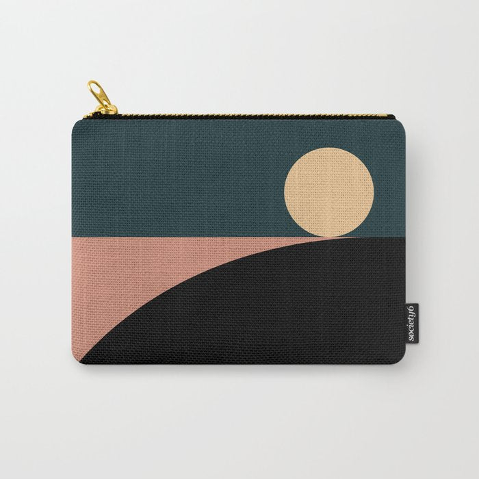 Simplistic Landscape X Carry All Pouch Gallery Image 1