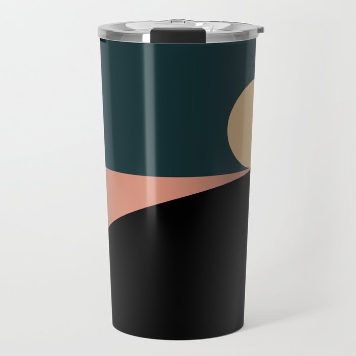 Simplistic Landscape X Travel Mug Gallery Image 1
