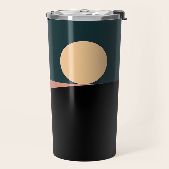 Simplistic Landscape X Travel Mug Gallery Image 2