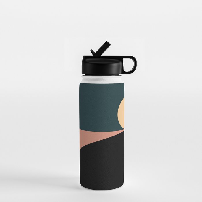 Simplistic Landscape X Water Bottle Gallery Image 1