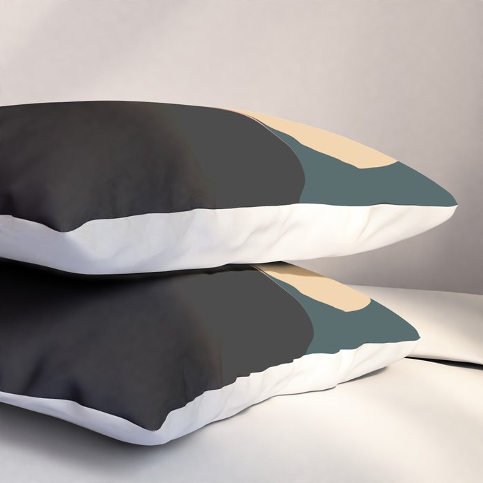 Simplistic Landscape X Pillow Sham Gallery Image 3