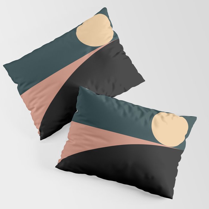 Simplistic Landscape X Pillow Sham Gallery Image 3