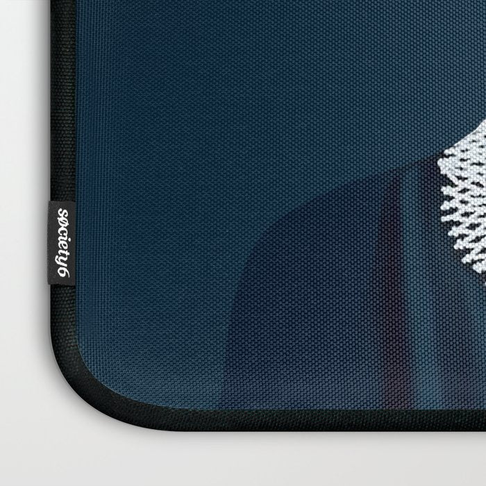 Ruth Bader Ginsburg Blowing White Bubble gum Laptop Sleeve Gallery Image 3