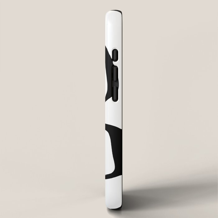 Retro Ink White Background iPhone Case Gallery Image 2