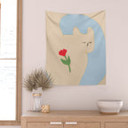 FELINA FLOR Wall Tapestry Gallery Image 2